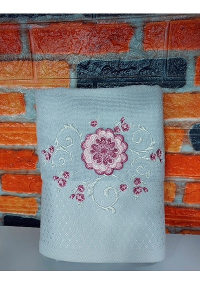Özdilek 2li Butik El-yüz Havlusu 50x90 -mariposa Gri