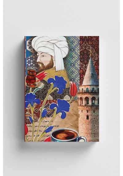 Kolaj Serisi 46 Fatih İn Rüyası Bullet Journal A5 Noktalı Defter Çok Renkli