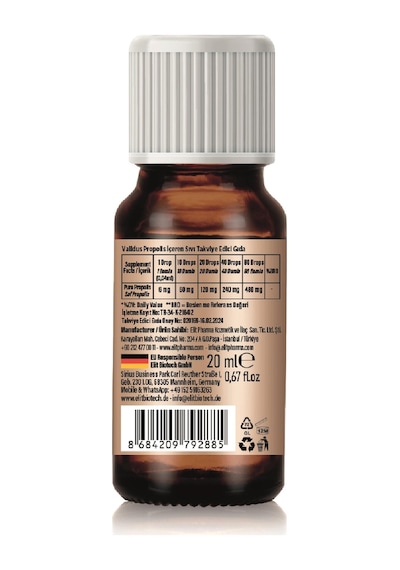 Validus Propolis 480 Mg Drops 20 ML