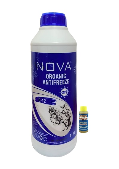 Nova -25 Derece Yeşil Antifriz 1.5 Litre Cam Sabunu