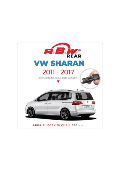 Rbw Volkswagen Sharan 2011 - 2017 Arka Silecek