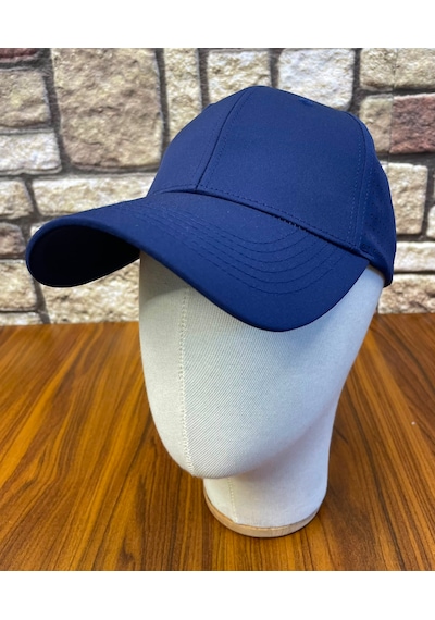Hamze Paraşüt Mikro Kumaş Yazlık Delikli Unisex Cap Şapka Lacivert