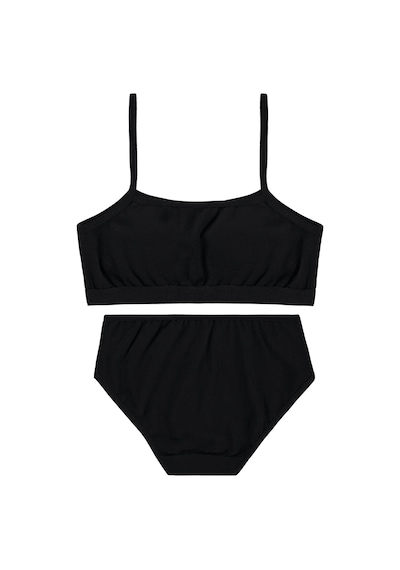 Artı Çorap  -Kare Tekstil Linamis İp Askılı Yarım Atlet Slip Takım  - Standart J8846838226S1