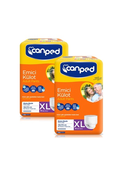 Emici Külot Hasta Bezi Xl Extra Large 30 Adet 2'li XL
