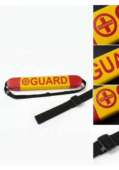 Profesyonel Guard Cankurtaran Kemeri Kurtarma Kemeri Kırmızı - Sarı
