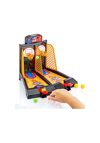 Parmak Basketbol Set Oyuncak Masa Üstü İkili Mini Set