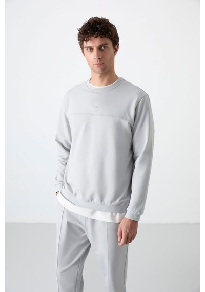 Tommy Life Keith Taş Basic Erkek Eşofman Takım - 85231 Taş Rengi Taş