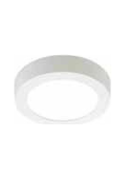 Jupıter Beyaz 12w Sıva Üstü Yuvarlak Led Panel 6500k Beyaz Işık - Lc468-b865