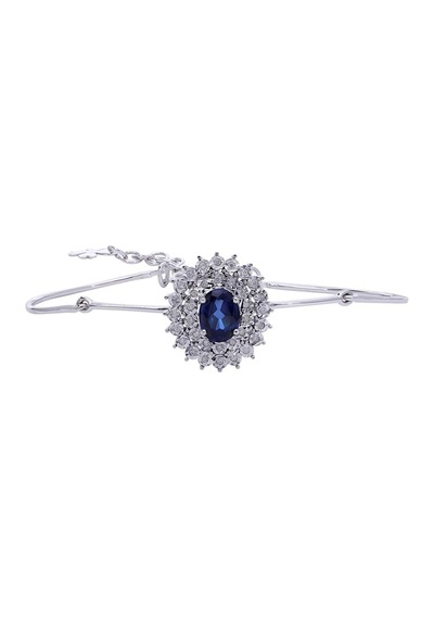 1,52 Karat Pırlantalı Safir Bileklik