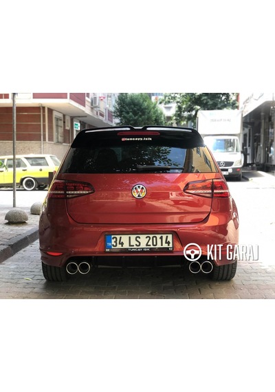 Kit Garaj Universal Volkswagen Golf 7 Oettinger Arka Ek Plastik Boyasız