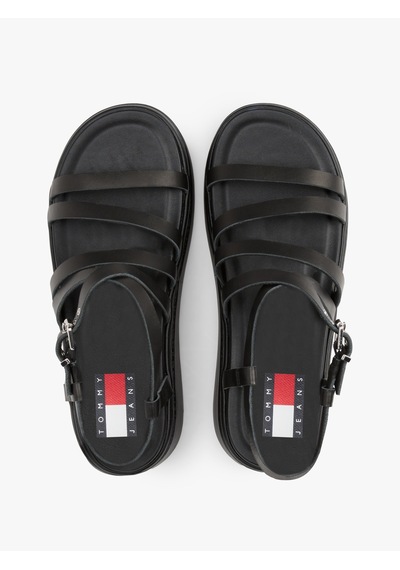 Tommy Hilfiger Kadın Siyah Sandalet En0en02756 Bds