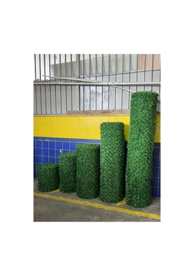 Uv Dayanıklı Yeşil Çim Çit 130 Cm X 7 Mt, Bahçe Dekorasyonu İçin İdeal