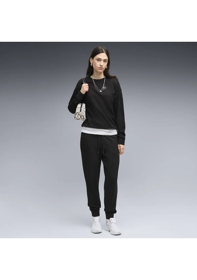 Puma Ess Elevated Comfort Crew Siyah Kadın Sweatshirt