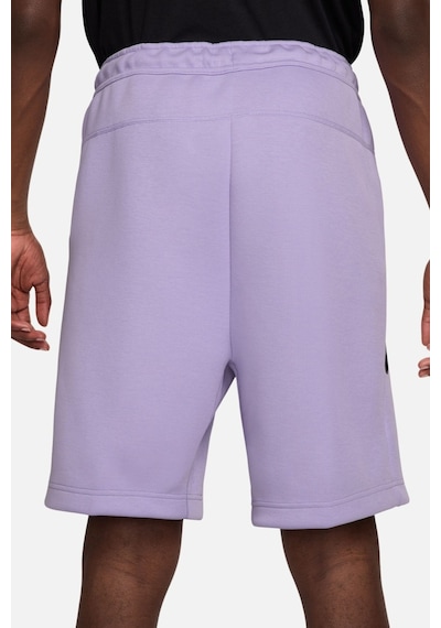 Nike Sportswear Tech Fleece Shorts Günlük Pamuklu Spor Şort Lila Lila
