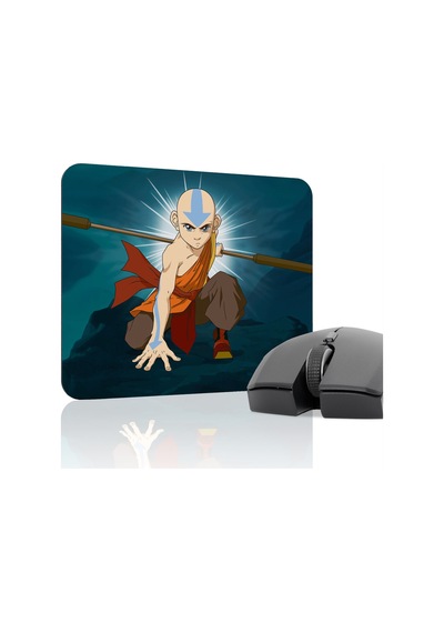 Avatar Son Hava Bükücü Dikişli Kauçuk Oyuncu Mousepad V5 - 22x18 Gaming Mouse Pad