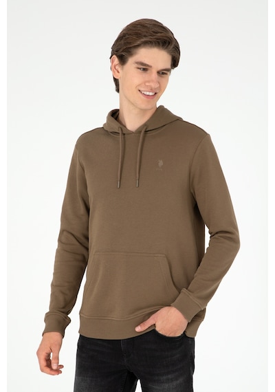 U.s. Polo Assn. Erkek Haki Sweatshirt 50295167-vr027 Haki