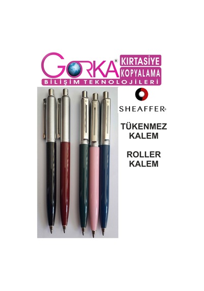 Sheaffer Tükenmez Kalem 321 Yarı Krom (1 adet)