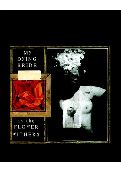 Zepplin Giyim My Dying Bride as the Flower Withers Büyük Sırt Patch Yama Siyah