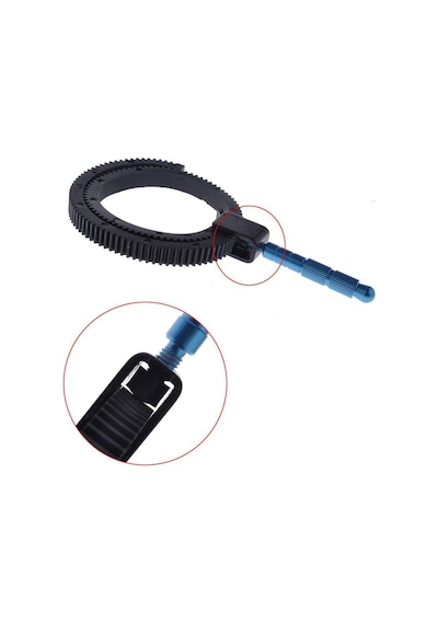 Dslr Kamera Focus Ring Ayarlı Takip Odak Halkası Alüminyum Zoom D