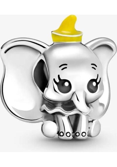 Dumbo Fil Charm Gümüş Kaplama