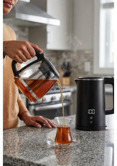 Masterchef MC-444 1.7 L Dijital Çay Makinesi