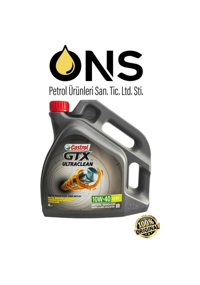 Castrol Gtx Ultraclean 10W40 A3/B4 4Lt 7694118658424