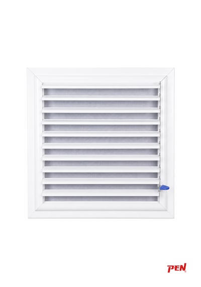 Alüminyum Banyo Wc Havalandırma Menfezi 48x48 Beyaz Seri