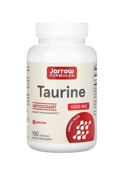 Jarrow Formulas, Taurine, 1,000 Mg, 100 Capsules