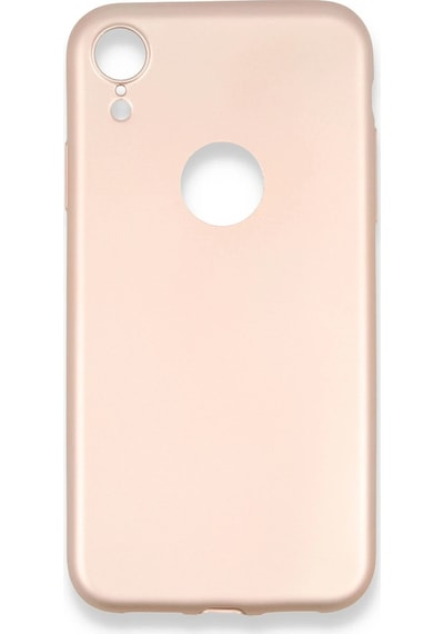 Cosmotex Newface Apple iPhone Uyumlu  Xr Kılıf First Silikon - Rose Gold
