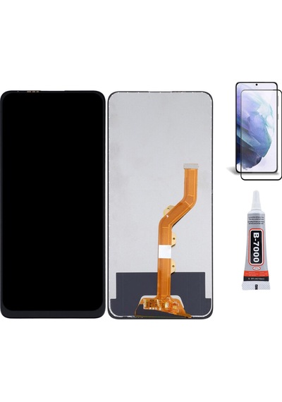 Tecno Camon 15 Premier Ekran Lcd Dokunmatik B7000 15ml Yapıştırıcı Ve Kırılmaz Cam İle Beraber Yc