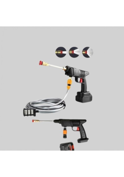 Akülü Araba Yıkama Makinesi 21v Xr Li-ıon 1.7 Mpa Basınçlı Taşınabilir Model