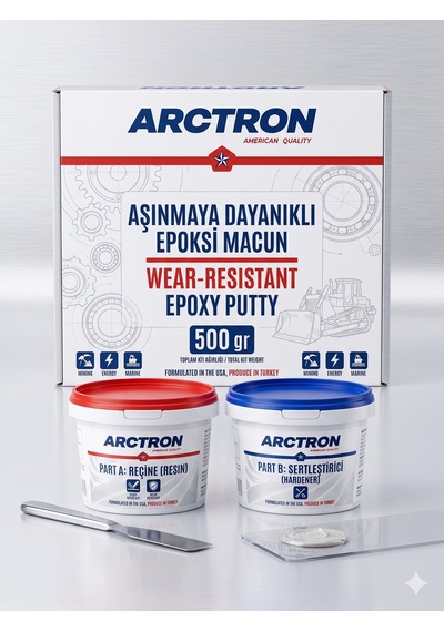 Arctron Wr Aşınmaya Dayanıklı Epoksi Macun 500 Gr