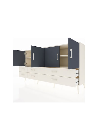 Hyperion Konsol 6 Raflı 6 Çekmeceli 4 Kapaklı 176x44x99 Aytaşı-antrasit/aytaşı Aytası/antrasıt - Aytası Hyperion Konsol 6 Raflı 6 Çekmeceli 4 Kapaklı 176x44x99 Aytaşı-antrasit/aytaşı Aytası/antrasıt - Aytası