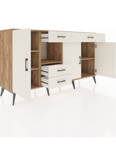 Hyperion Konsol 4 Raflı 4 Çekmeceli 3 Kapaklı 176x44x99 Çam-aytaşı Atlas Çam/aytası - Atlas Çam Hyperion Konsol 4 Raflı 4 Çekmeceli 3 Kapaklı 176x44x99 Çam-aytaşı Atlas Çam/aytası - Atlas Çam