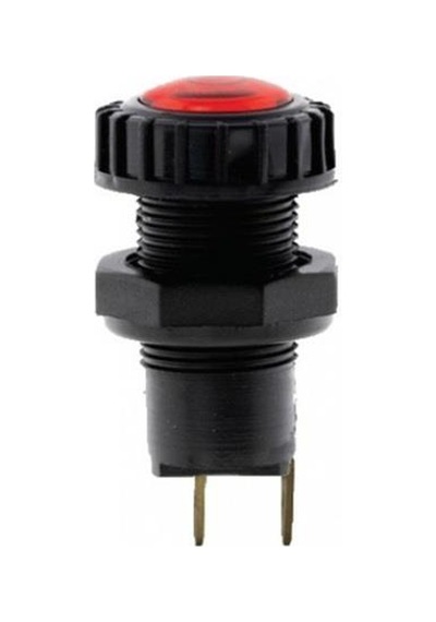 Göz Lambası Kırmızı 53 Ampulsüz 16 Mm