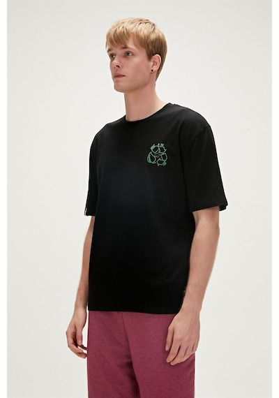 Bad Bear 23.01.07.003-c01 Re-black Erkek T-shirt 001
