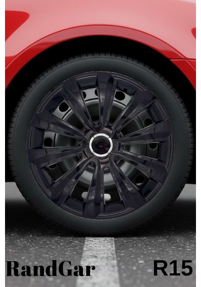 Mazda Lantis 15 İnç Jant Kapağı 4 Adet Siyah S118 Rand