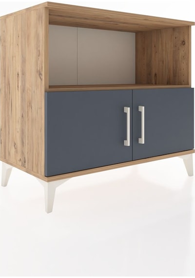 Hyperion Şifonyer Tek Raflı 2 Kapaklı 88x44x80 Çam-antrasit Çam Hyperion Şifonyer Tek Raflı 2 Kapaklı 88x44x80 Çam-antrasit Çam