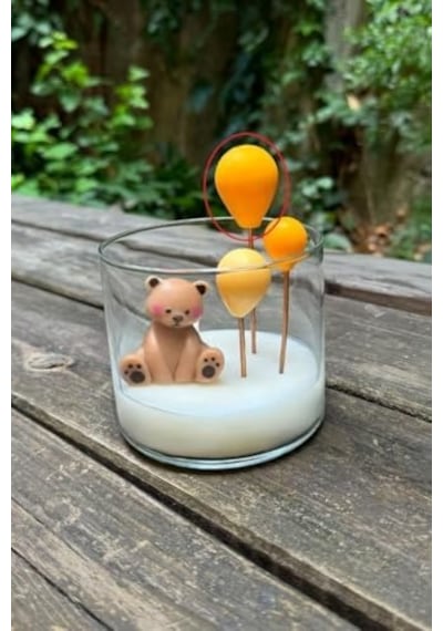 Balon Elips Büyük Boy Silikon Mum Kalıbı 50 x 22