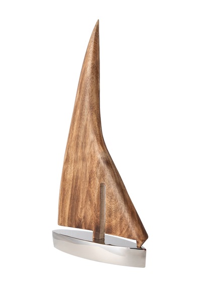Mudo Home Saıl Boat Biblo 26x51cm