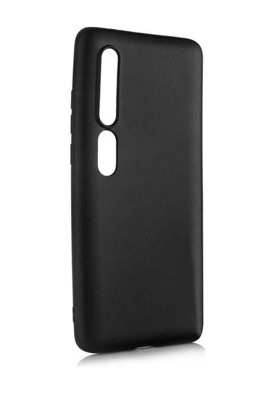 Xiaomi Mi 10 Kılıf Zore Premier Silikon Kapak Siyah