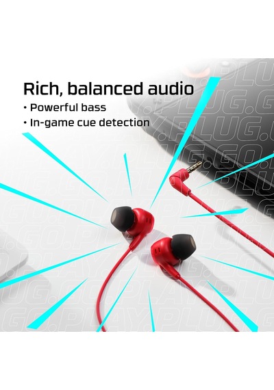 Cloud Earbuds Iıı Kablolu Oyuncu Kulaklığı Kırmızı