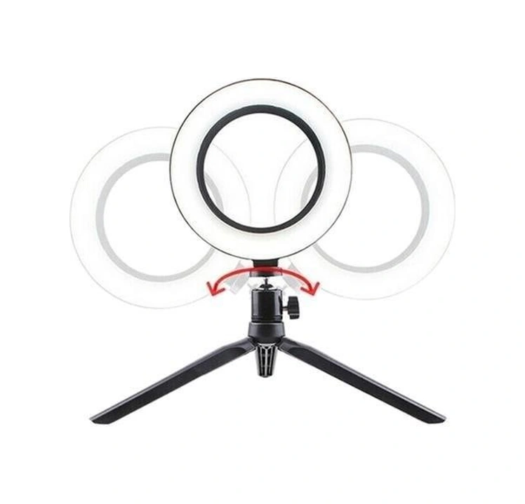 Mcg 8inç 20cm Youtube Instagram Tiktok Selfie Stüdyo Video Fotoğraf Ring Light Tripod Led Halk Renkli