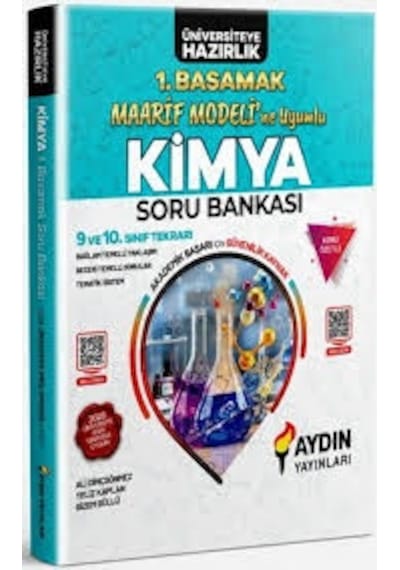Aydın Tyt Kimya Maarif Modeline Uyumlu 1. Basamak Soru Bankası