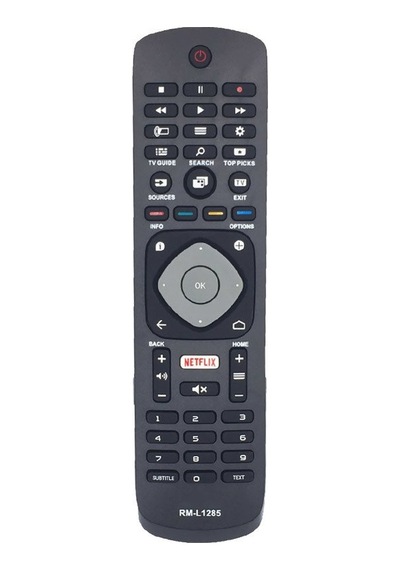 Turn Philips Uyumlu Led Tv Kumandası- Netflix Tuşlu