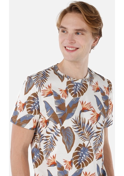 Colin's Colins Bej Erkek Tshirt K.Kol Cl1067731 Q1.V2 Beı Bej