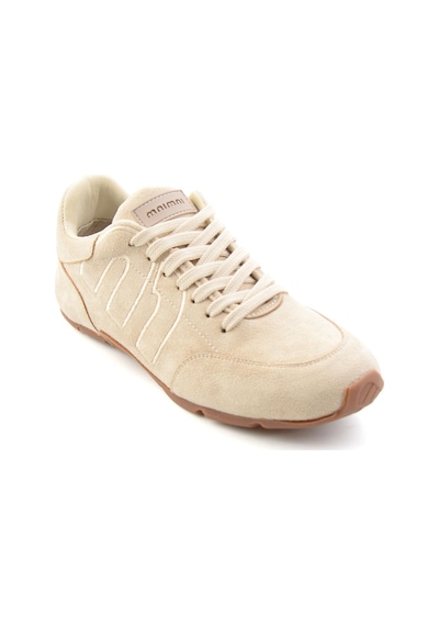 Bambi Bej Süet Kadın Sneaker K01791074072