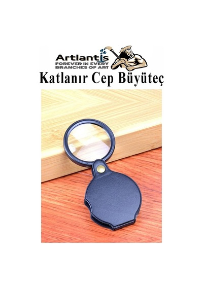 Katlanır Cep Büyüteç 60 Mm 1 Adet 10x Büyütme Lens Cepte Taşınan Optik Lens Mercek Okuma Büyüteci Mini Cep El Büyüteci