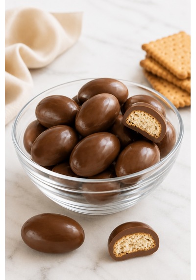 Sütlü Çikolatalı Bisküvi Draje 100 G