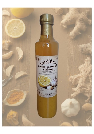 Bergulem Limon-sarımsak Sirkesi 500 Ml